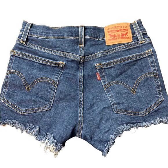 Levi’s Hi Rise Short Cut Off Shorts - Picture 1 of 8
